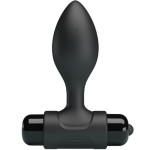 PRETTY LOVE - VIBRA BUTT 10 WIBRACJI ANAL PLUG CZARNY